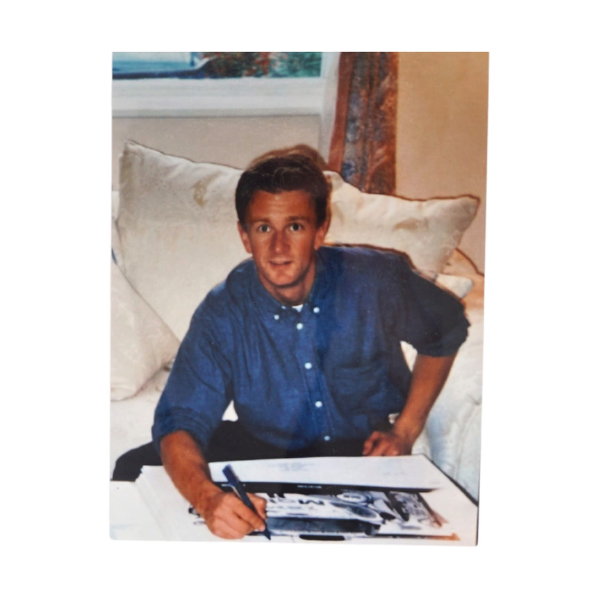 Limited Edition Print, 1998 Le Mans, Porsche 911 GT1-98, 375/500, Unframed