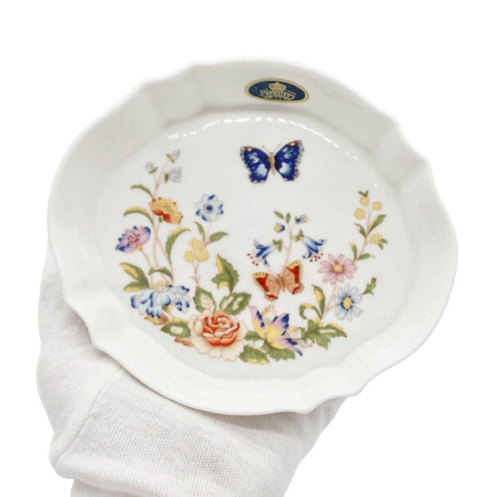 Aynsley Cottage Garden Fine Bone China Trinket Dish