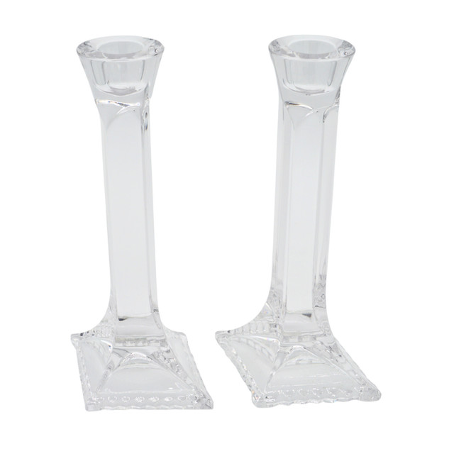 Vintage Galway Crystal Candlestick Holders