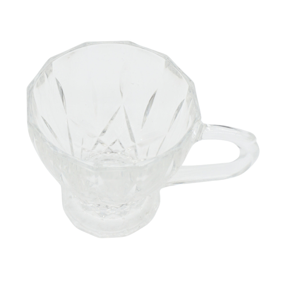 RCR Opera Set of Crystal Glass Tea Cups