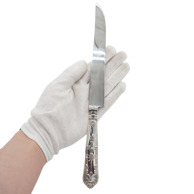 Roberts & Dore Ltd. Kings Pattern Sterling Silver Handle Knife