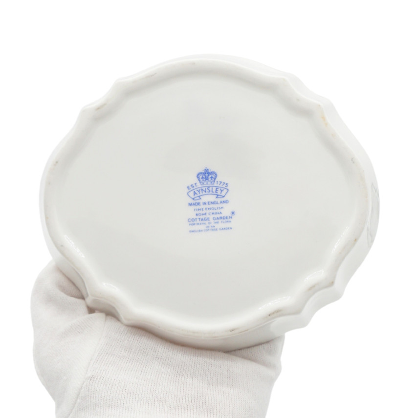 Aynsley Cottage Garden Fine Bone China Trinket Dish
