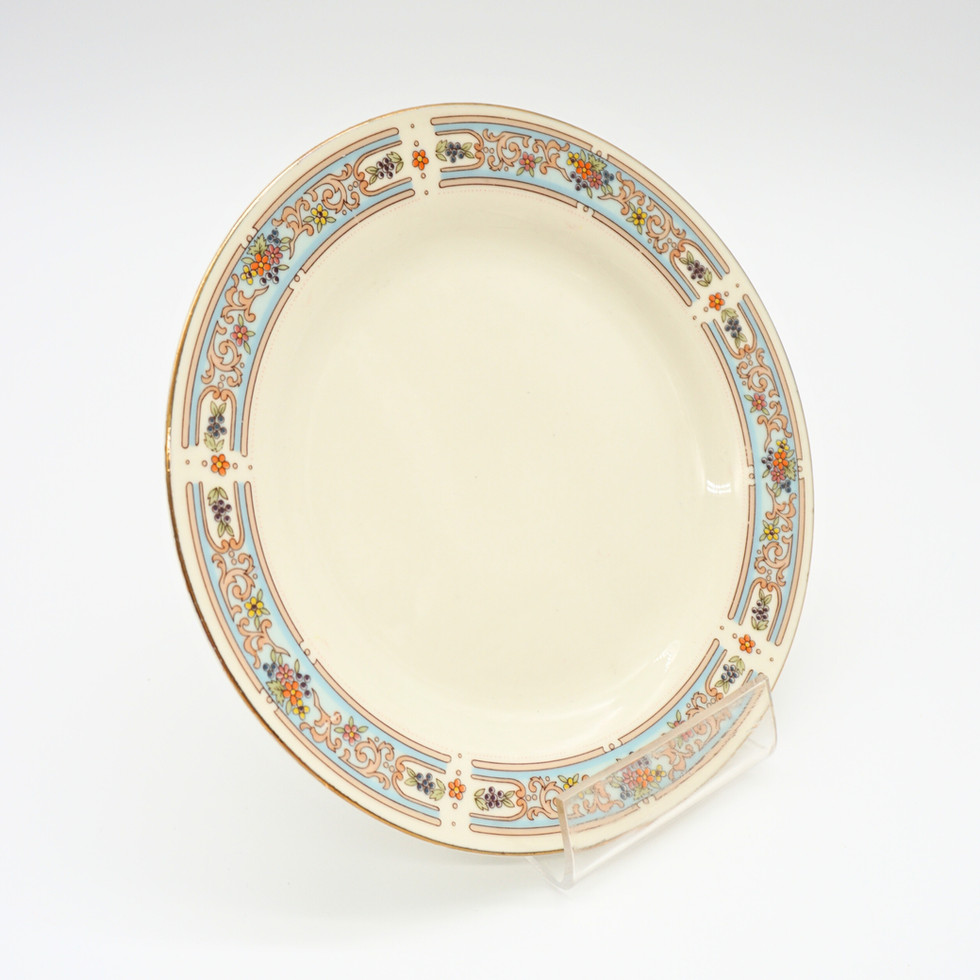 Vintage Budlet Fine China Ivory Pattern Tea Set