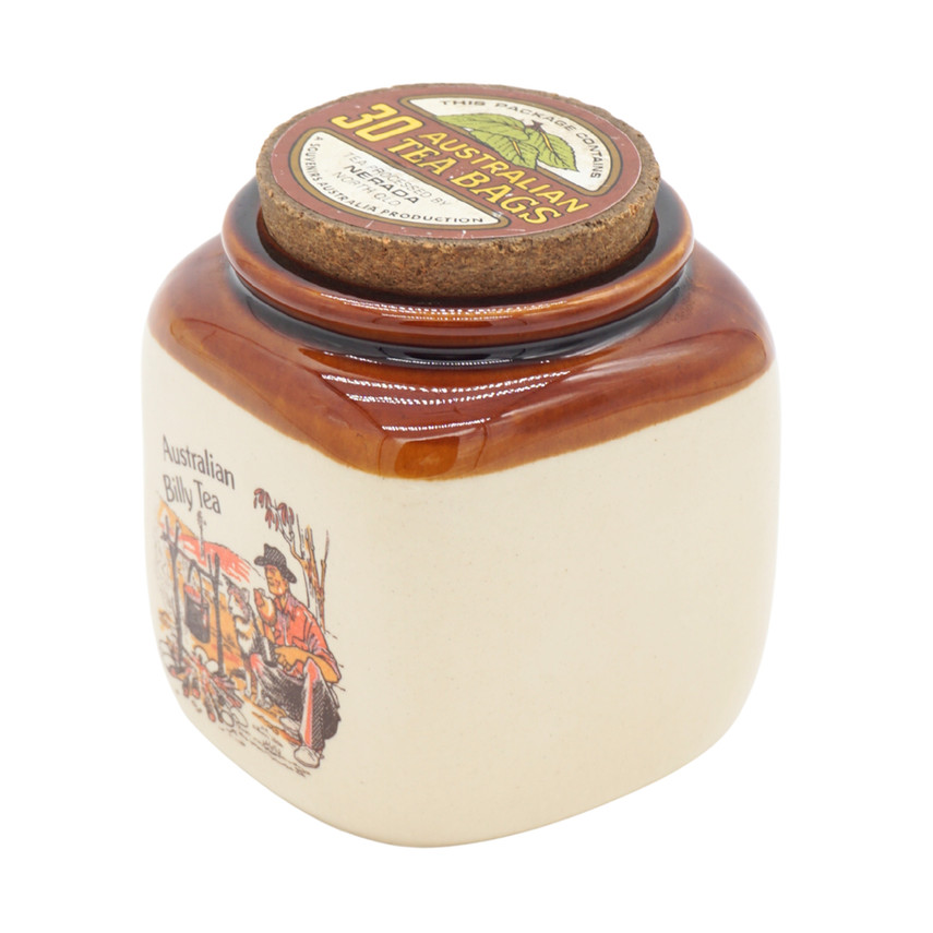 Vintage Ceramic Australian Billy Tea Jar