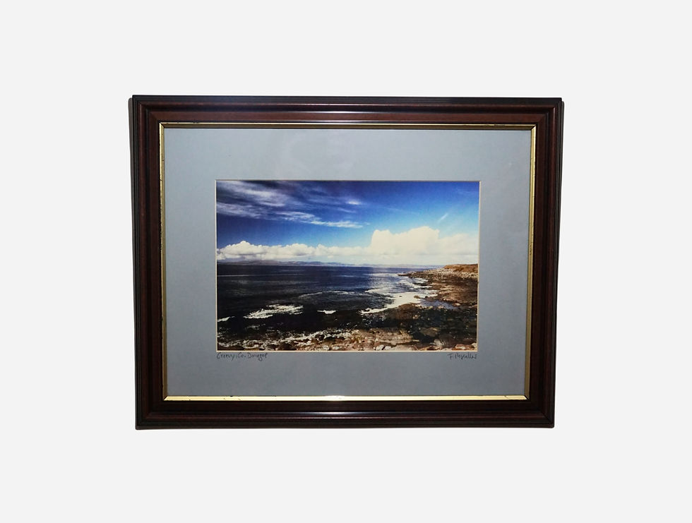 Framed Photographic Print of Creevy, Co. Donegal, Ireland