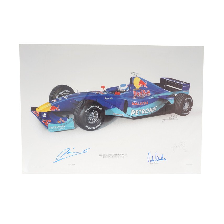 Limited Edition Print, Red Bull Sauber Petronas C19 Formula 1, 120/250, Unframed