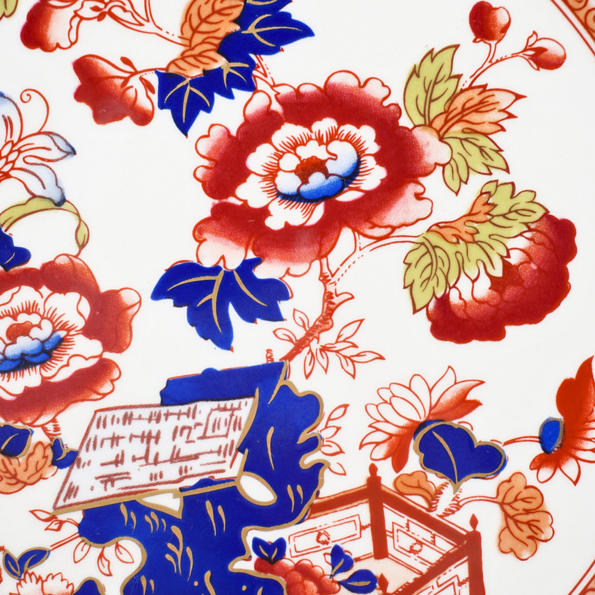 Mason's Ironstone Bible Pattern Limited Edition Cabinet Plate