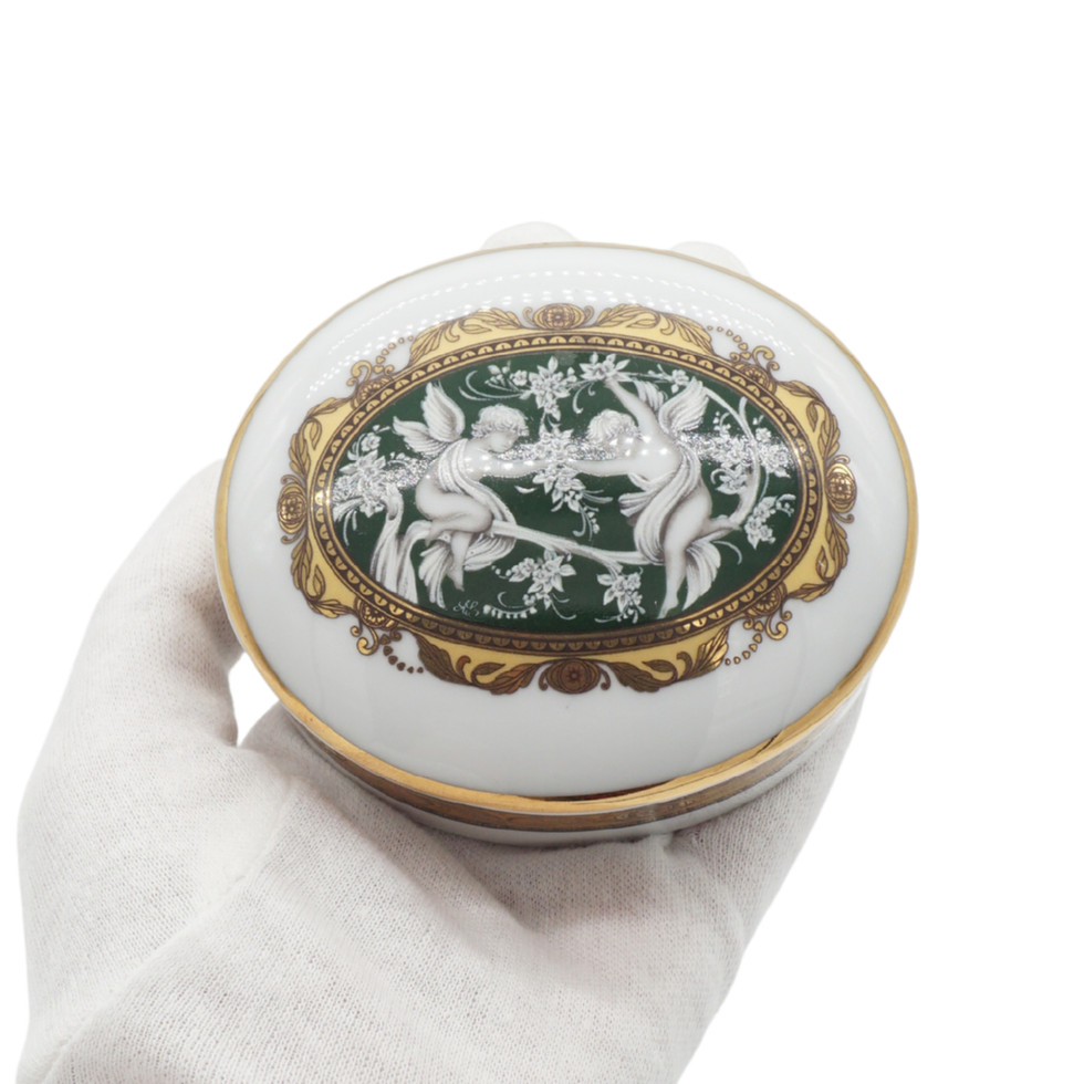 M.A.B.A. Porcellane Artistiche T. Limoges Trinket Dish