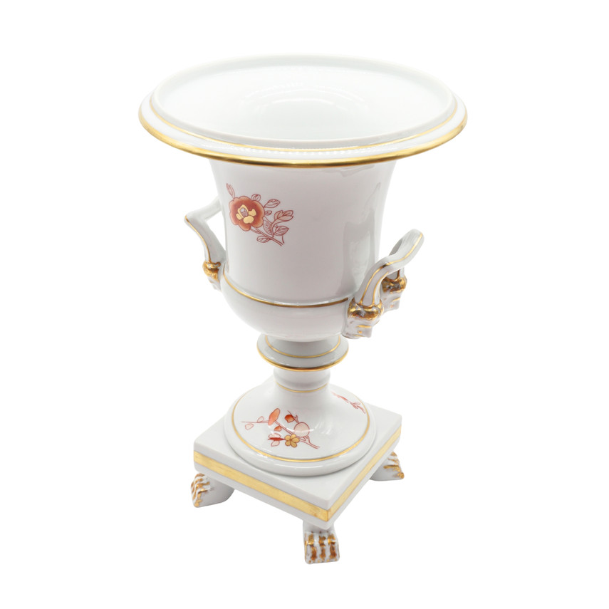 Vista Alegre Portugal Floral Porcelain Urn Vase