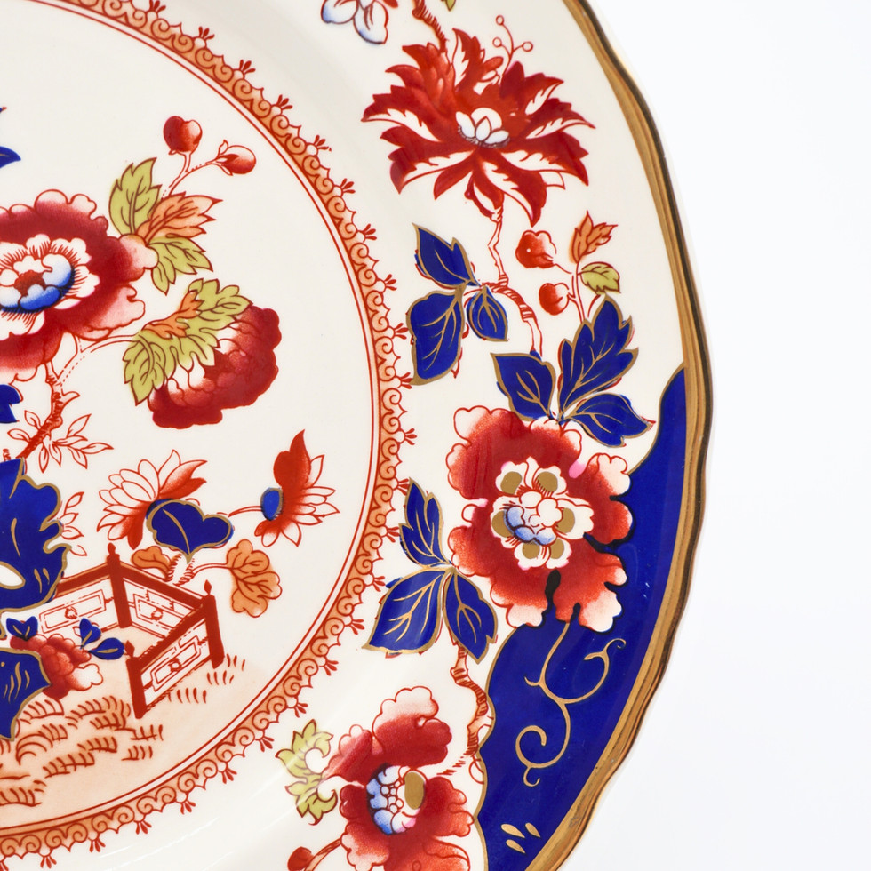 Mason's Ironstone Bible Pattern Limited Edition Cabinet Plate