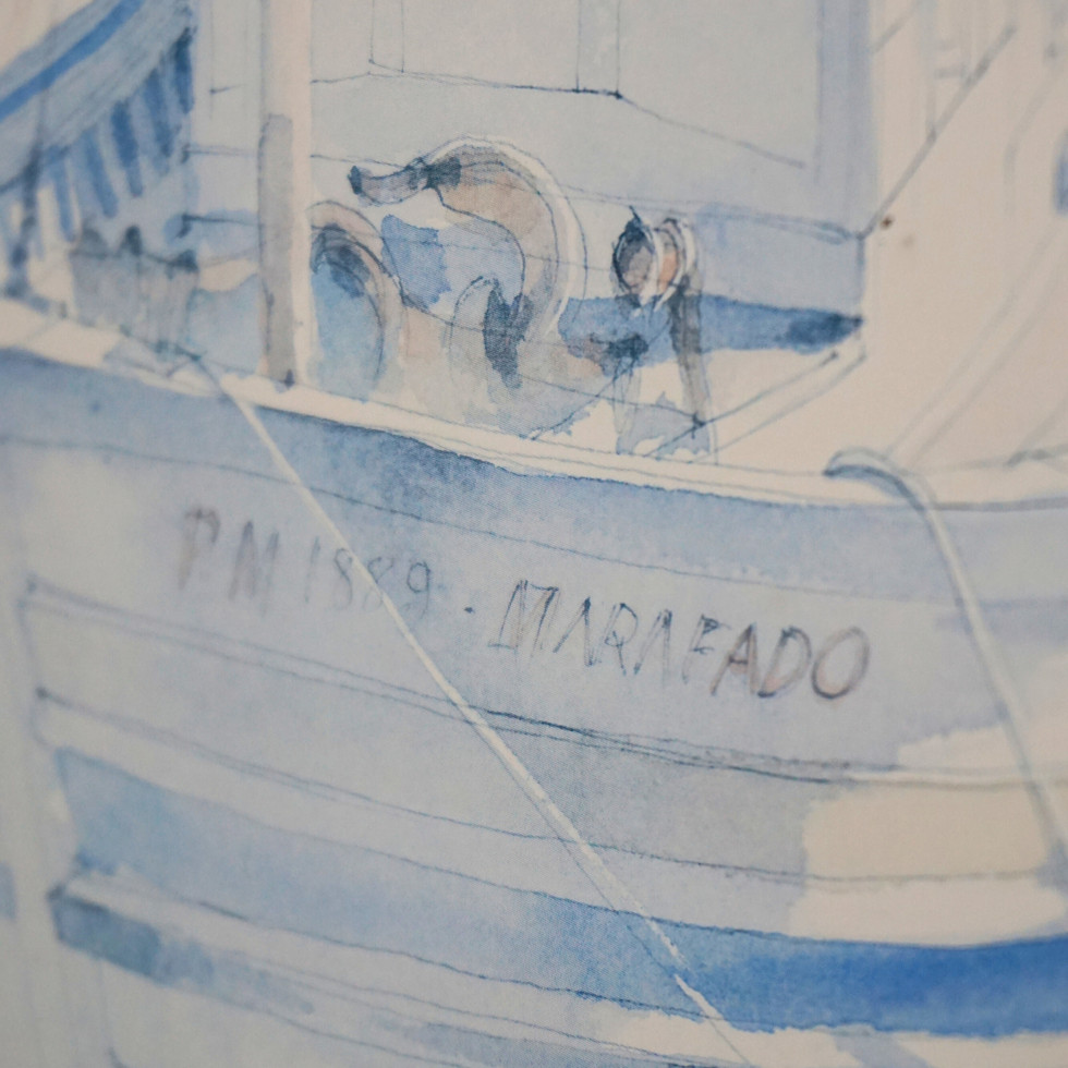 Limited Edition Print of Portimao, Portugal by Mosley, 1986