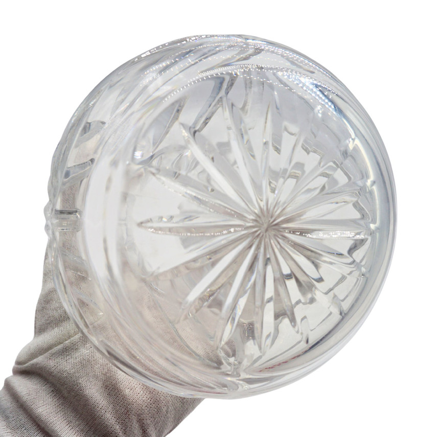 Vintage Tyrone Crystal Irish Full Lead Tall Glass Vase