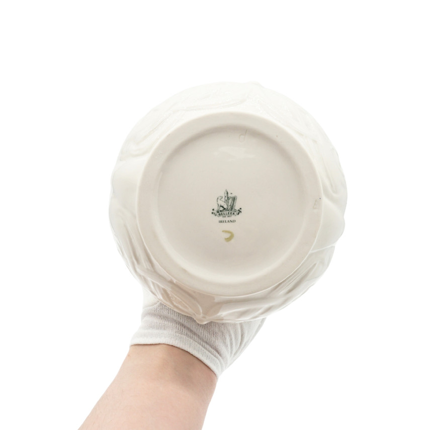 Belleek Shamrock Bow Dalriada Vase