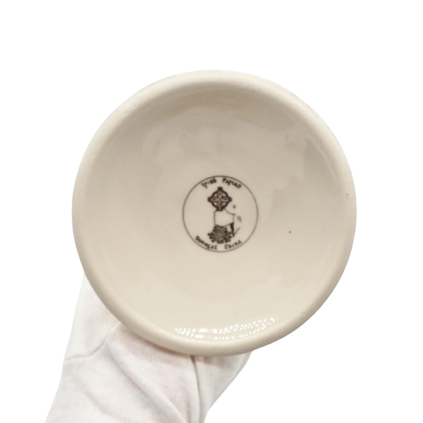 Vintage Two Irish Parian Donegal China Candlestick Holders