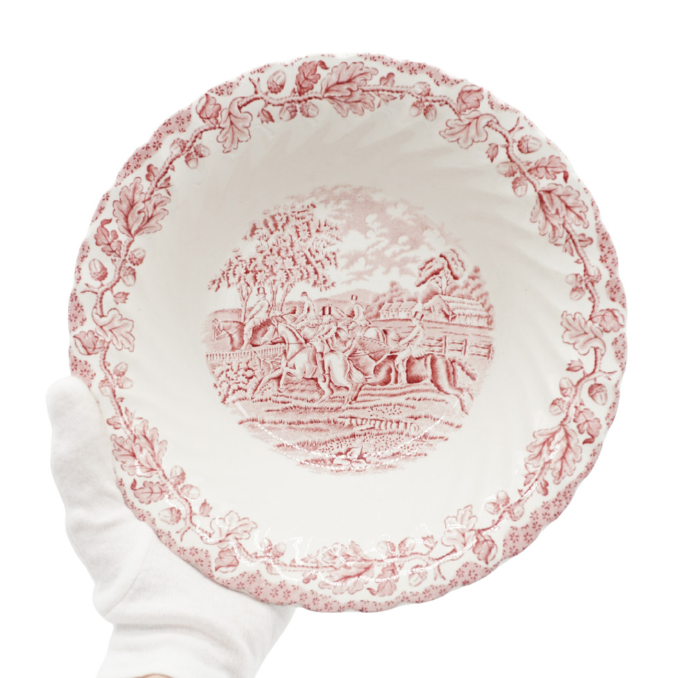 Myott Staffordshire Country Life Soup Bowl
