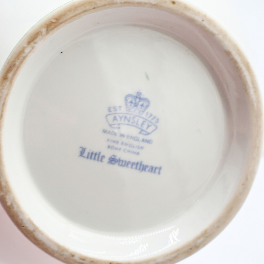 Aynsley Little Sweetheart Bone China Teapot