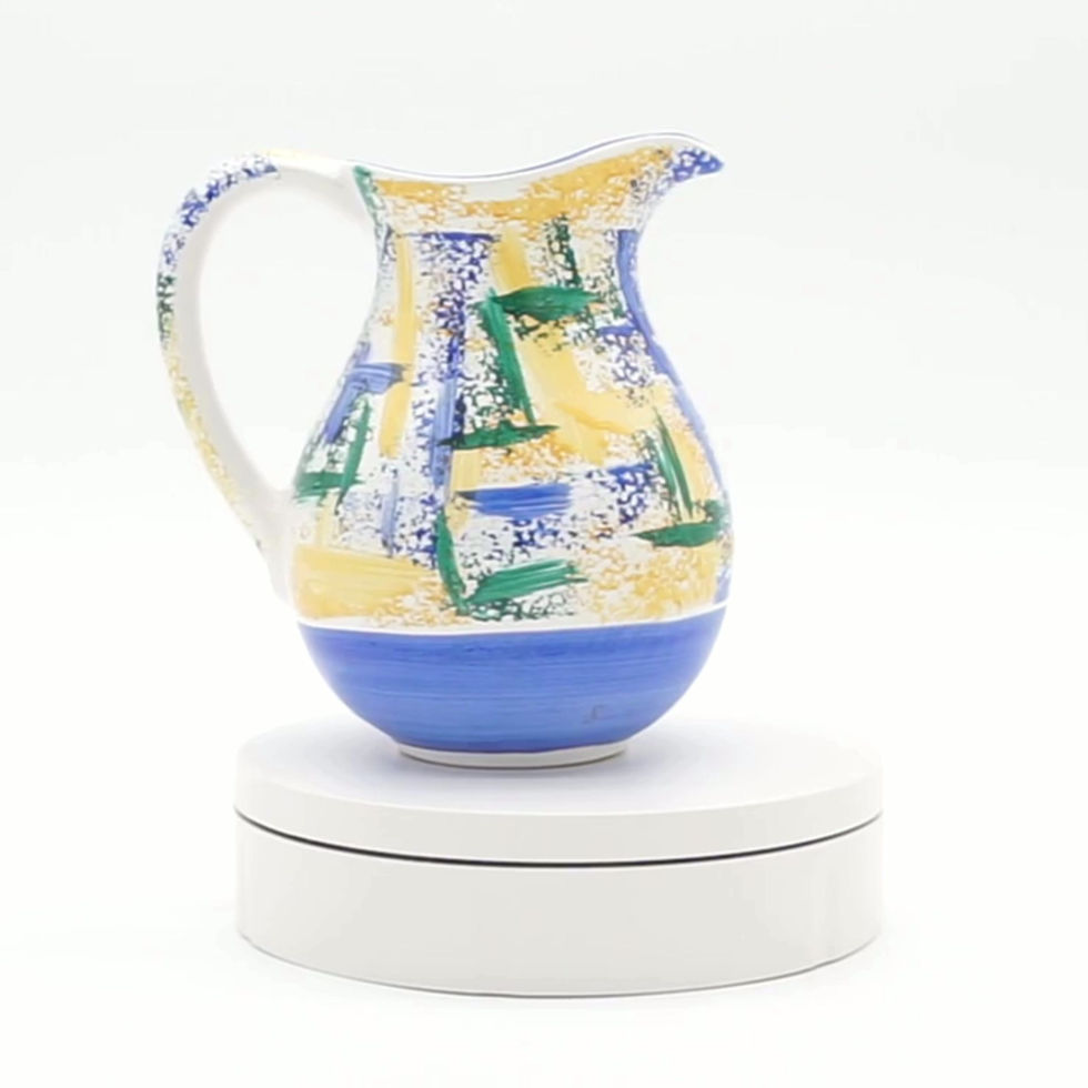 Avoca Blue Hand Painted Ceramic Jug