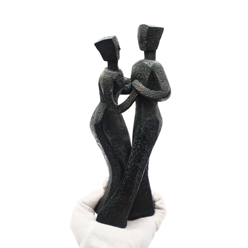 Collectible World Studios Dancing Couple Figurine Sculpture, 2003