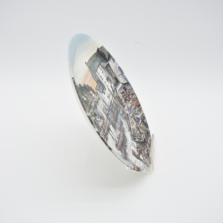 Poole Pottery Famous Fishing Harbours By Kevin Platt