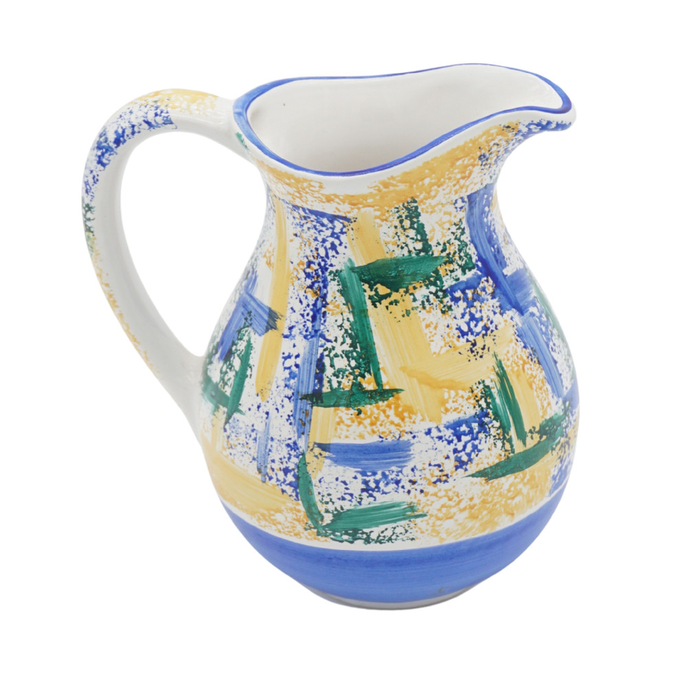 Avoca Blue Hand Painted Ceramic Jug