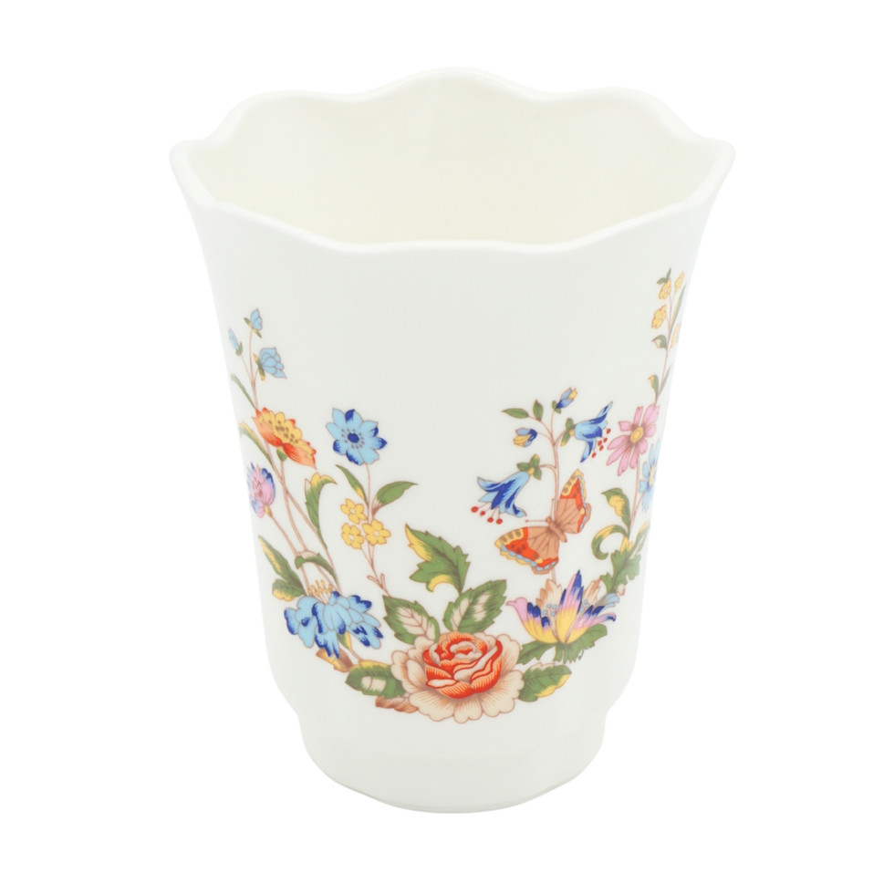 Aynsley Cottage Garden Fine Bone China Vase