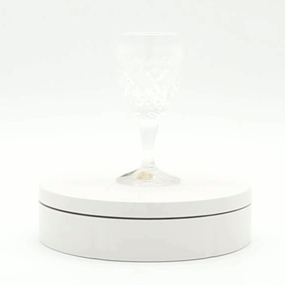 Jihlavské Bohemia Sklárny Crystal Liqueur Glass