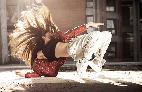 Female Breakdancer