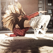 Female Breakdancer