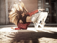 Female Breakdancer