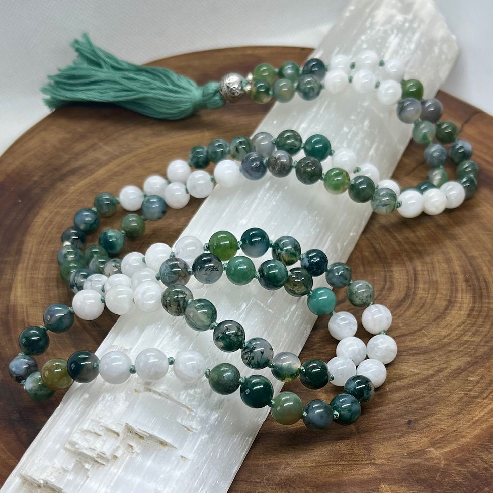Thumbnail: New Beginnings + Intuition MALA Necklace