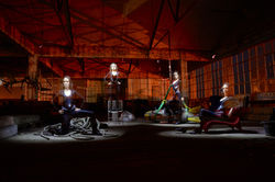 Multiple natasha zigzag light painting 01