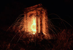 steel wool orb in columns.jpeg