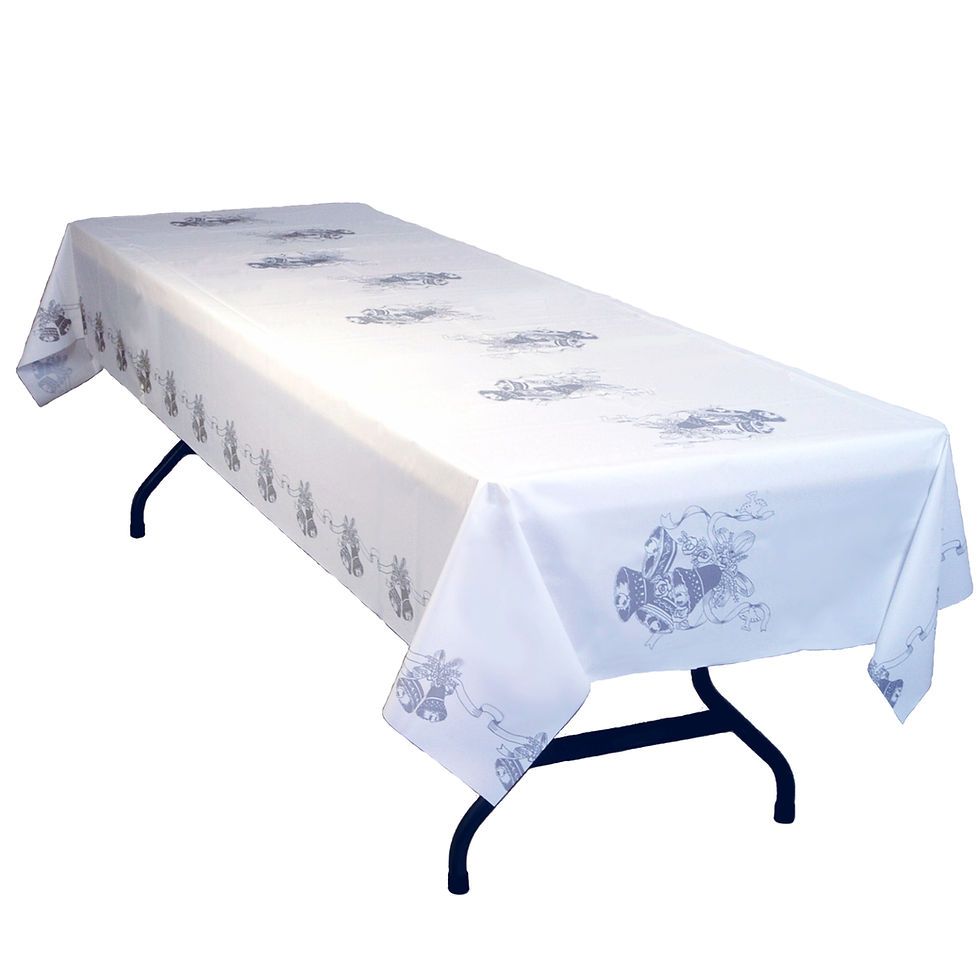 Thumbnail: 54" X 108" Printed Plastic Table Covers