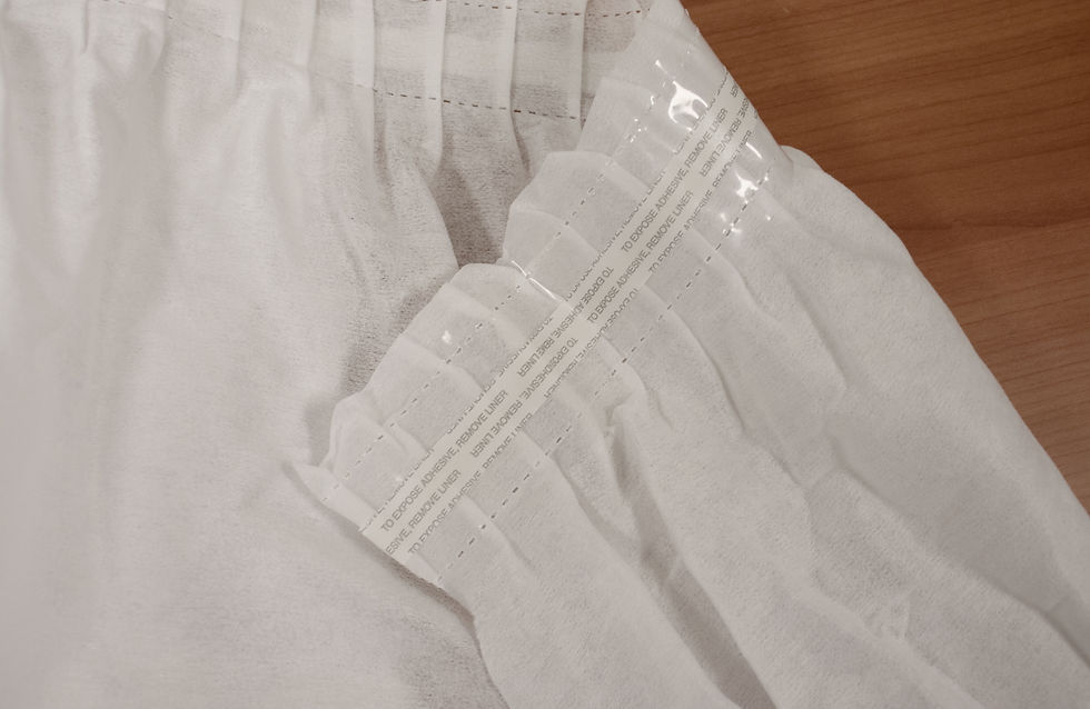 Thumbnail: Self Adhesive Linen Soft Fabric Skirt