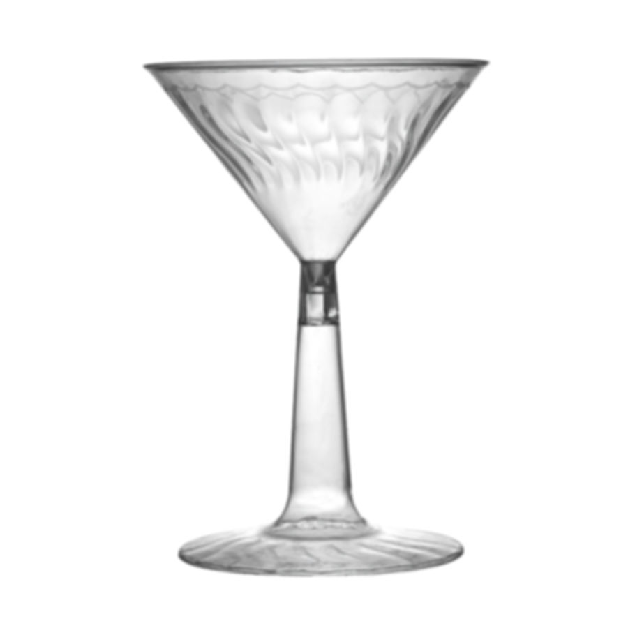 6oz. 2 Piece Martini Glass