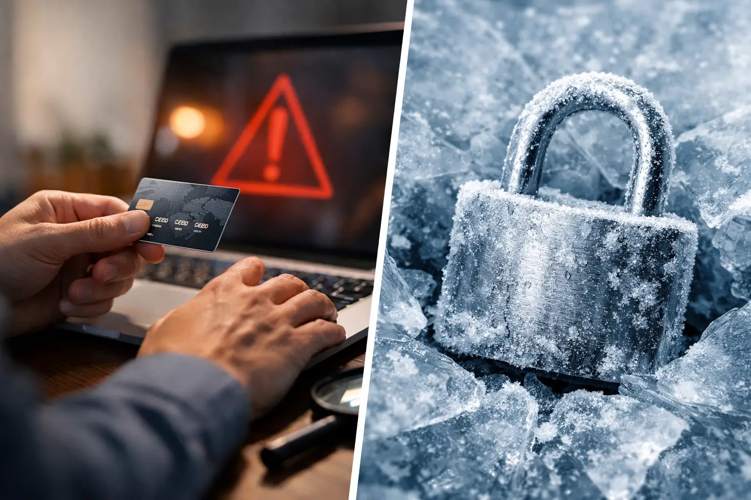 Alerta de fraude vs congelamiento: cuál elegir