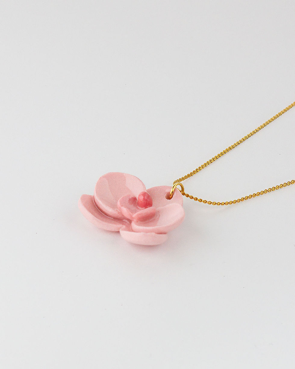 Küçük resim: Orchid Mini Kolye