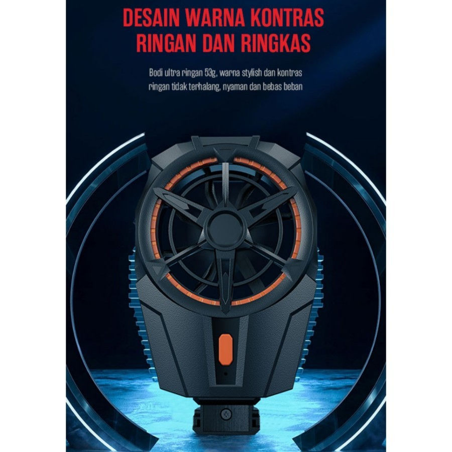 Thumbnail: Gamen GMR04 Mobile Phone Air Cooler Holder Universal