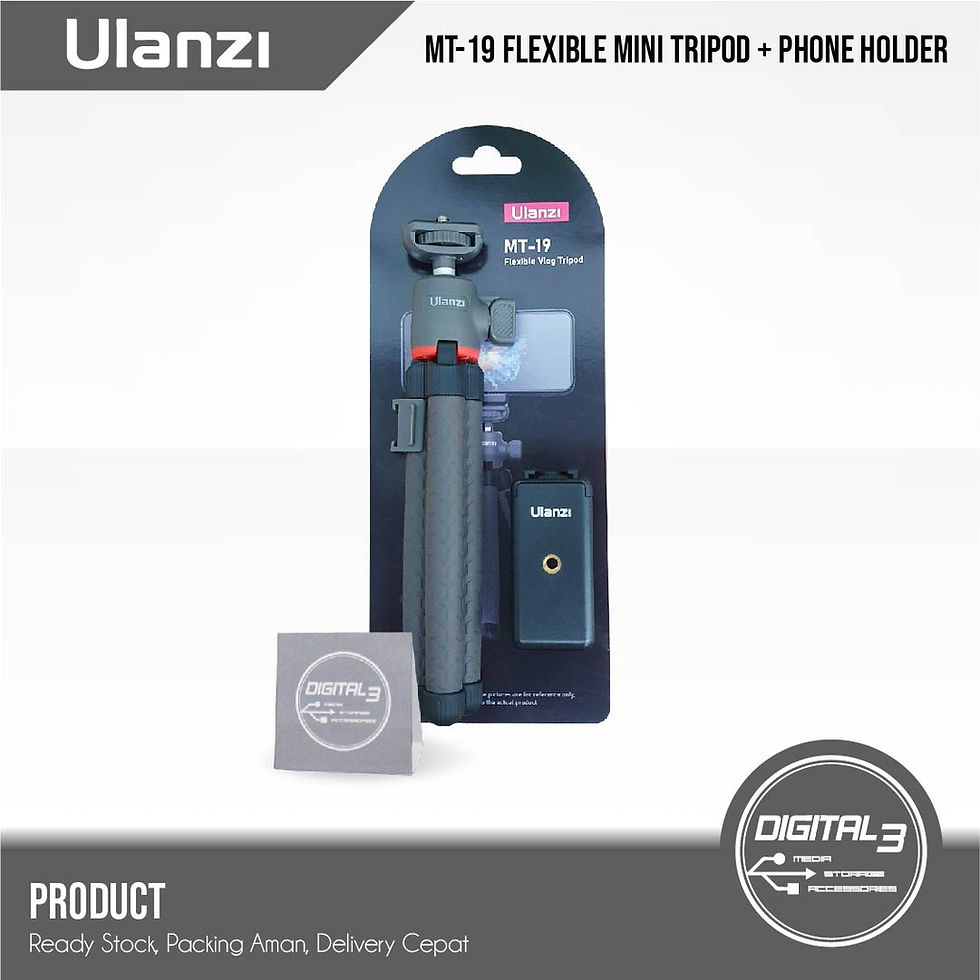 Thumbnail: Ulanzi MT-19 Octopus Flexible Mini Tripod + Phone Holder HP / Camera
