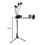 Thumbnail: TaffSTUDIO ND-04P Microphone Standing Holder Tripod with 3x Phone Holder