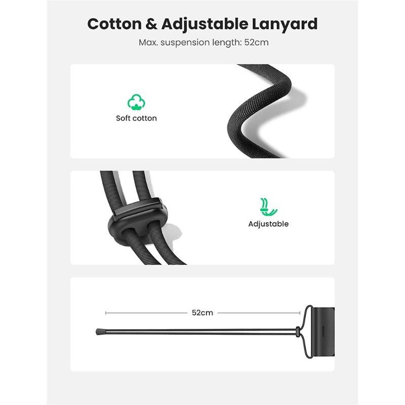 Thumbnail: UGREEN Waterproof Case Pouch HP Phone Holder Bag Anti Air 6.9" IPX8