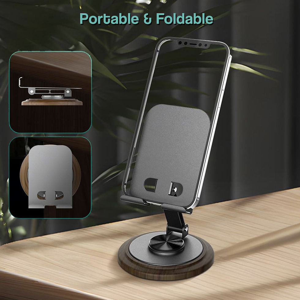 Thumbnail: COTECI SD-71 Stand Holder for Phone Carbon Steel Rotate 360° Folding Bracket