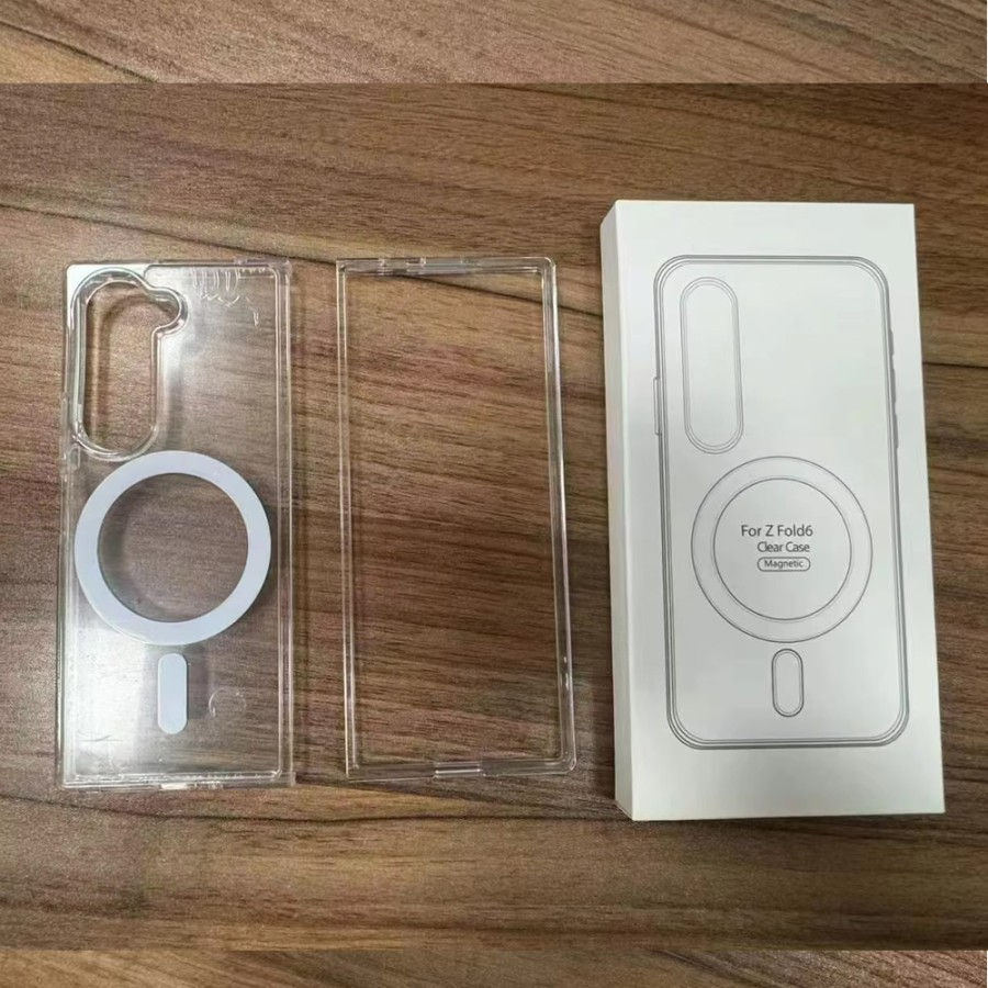 Thumbnail: Clear Case Magnetic Bumper for Samsung Z Flip 6 / Z Fold 6 Magsafe