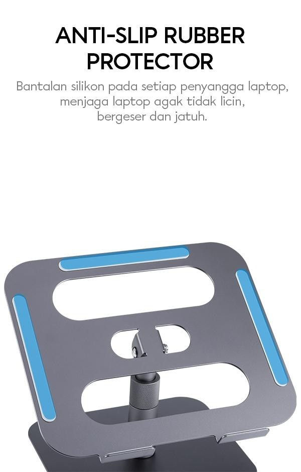 Thumbnail: Laptop Stand Adjustable Holder VIVAN VLS03 Dudukan Notebook Tablet