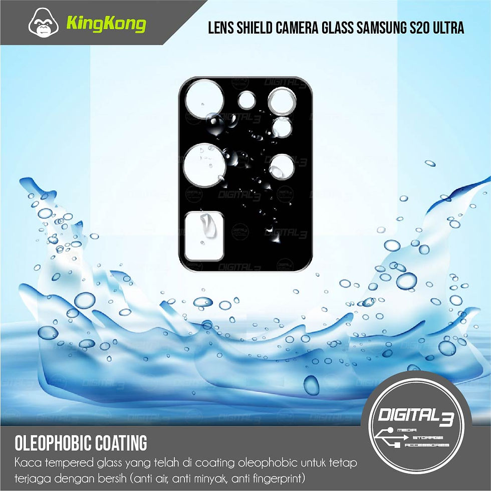 Thumbnail: KingKong Tempered Glass Back Camera Samsung S20 ULTRA Protector Kamera