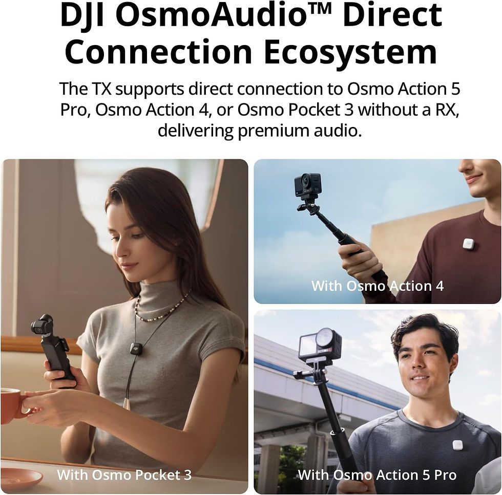 Thumbnail: DJI MIC MINI Wireless Microphone (2TX + 1TX + Charging Case)