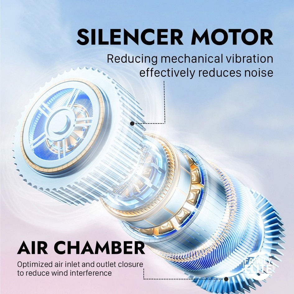 Thumbnail: SOTHING Turbo Handheld Fan Engine Slim 3600mAh with Smart LED Display Indicator
