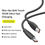 Thumbnail: BASEUS Jelly Liquid Silica Gel Cable USB C to C 100W 5A Cable Data Charging