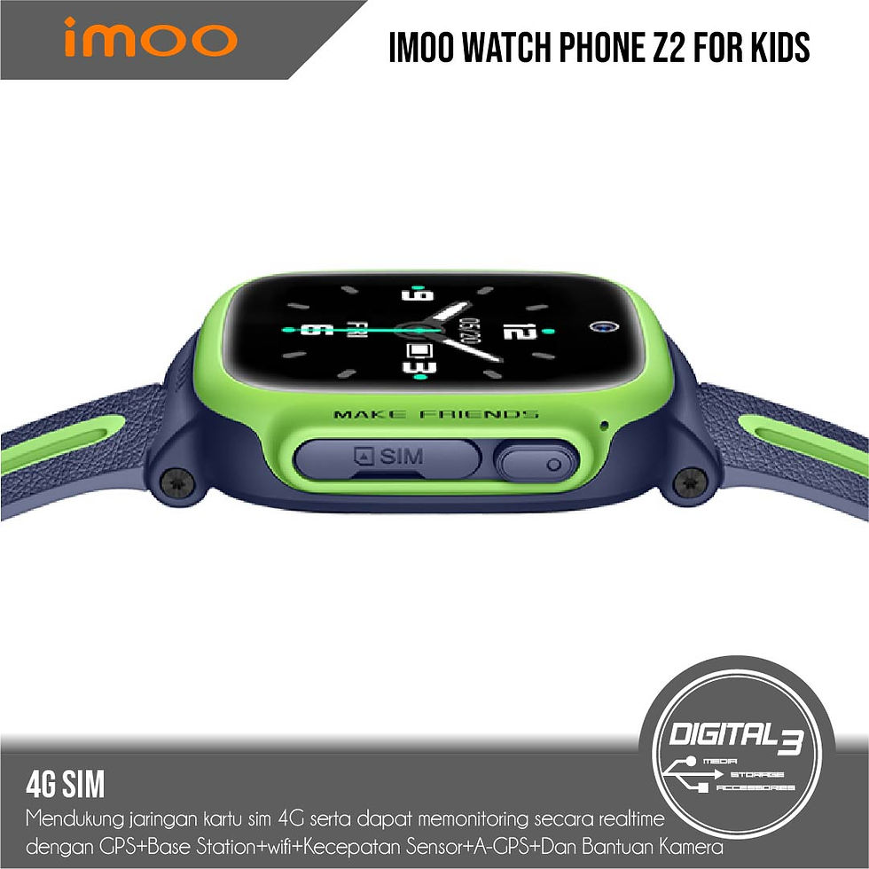 Thumbnail: Original Imoo Z2 Smart Watch Jam Pintar Anak Waterproof 4G Video Call