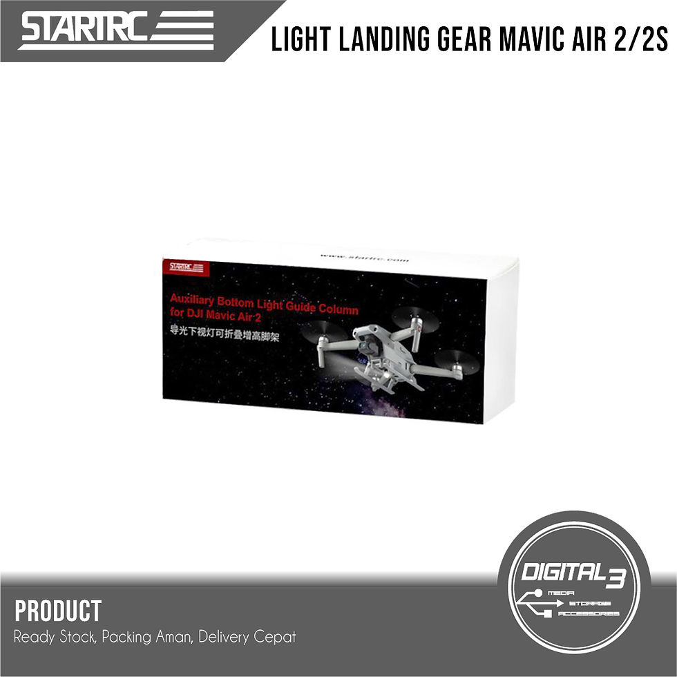Thumbnail: STARTRC Landing Gear Foldable Stand Extension Light DJI Mavic Air 2/2S